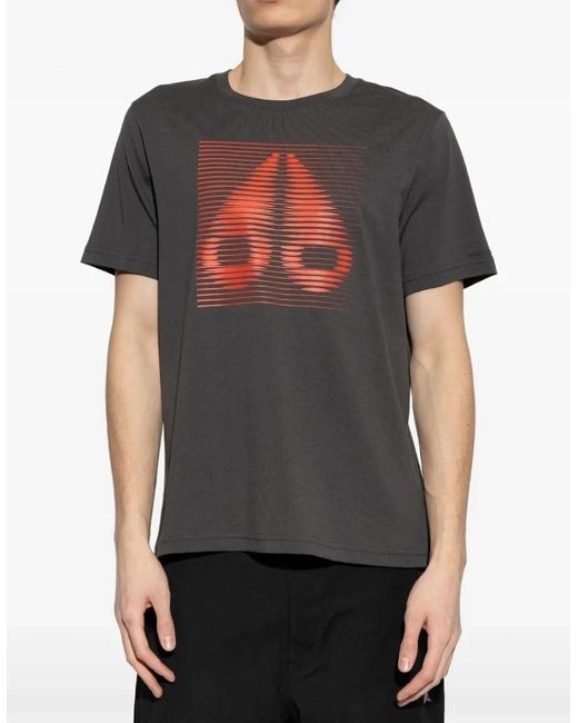 Moose Knuckles Black Raydaze T-Shirt for men