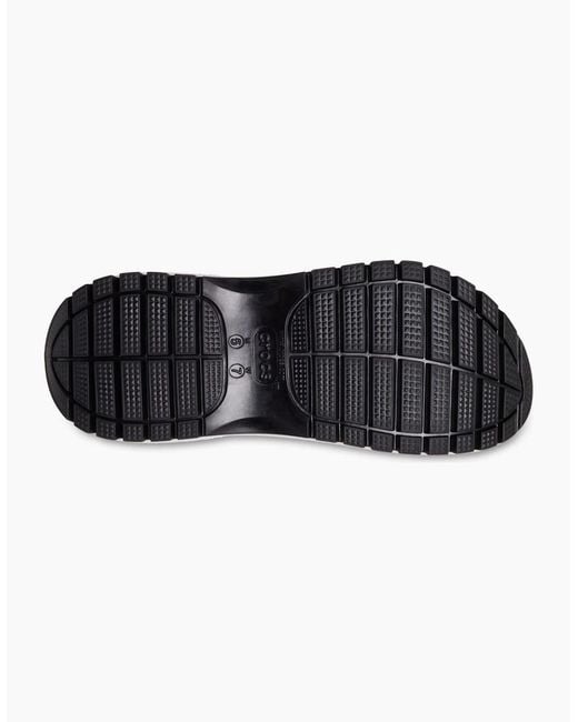 CROCSTM Blue Hrin Platform Low Heel Clogs
