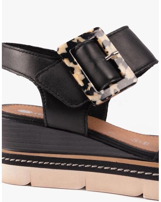 Remonte Black D2L53-00 Sandals