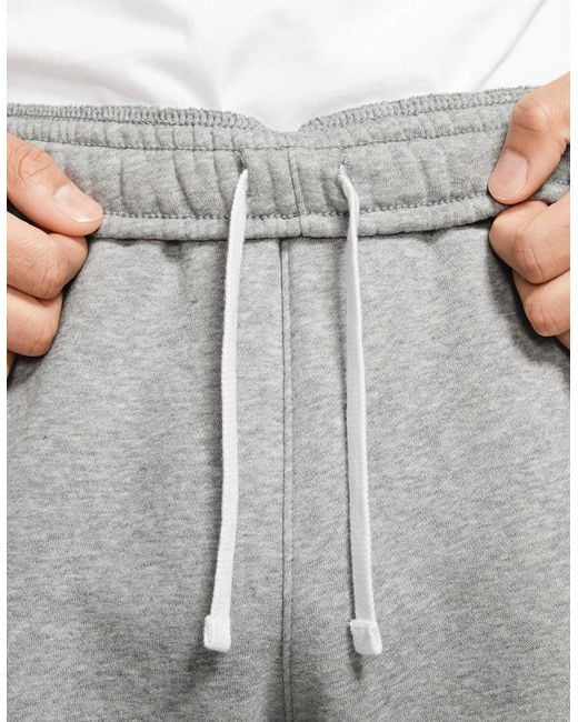 Nike Gray Shorts Summer Sportswear Club Graphics Relaxed Fit Comfort Half Pants for men