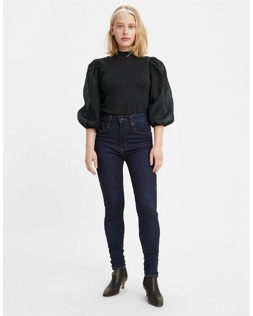 Levi's Blue Levi's High Super Skinny Jeans