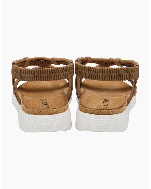 Lotus Blue Russo Sandals