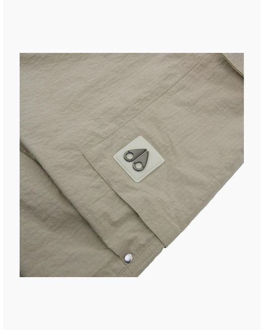 Moose Knuckles Gray Fielding Parachute Pants Tan for men