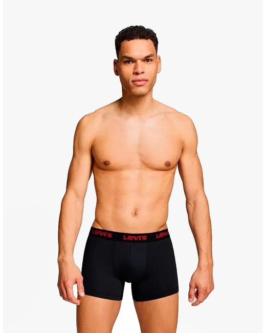 Levi's Red Levi's Repeat Logo 2 Pack Trunks Combo for men