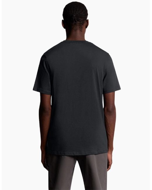 Lyle & Scott Black Lyle & Scott Core T-Shirt for men