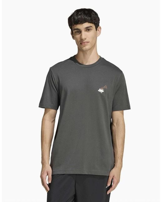 Adidas Gray Cheesecake T-Shirt for men