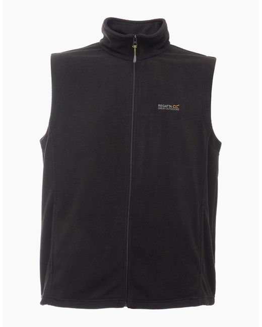 Regatta Black Great Outdoors Outdoor Classics Tobias Ii Bodywarmer Gilet for men