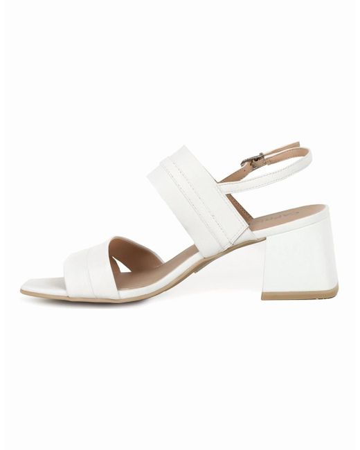 Caprice Metallic Plan Sandals