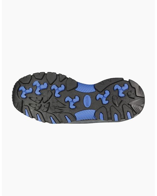 Regatta Blue Mudstone Safety Trainers for men