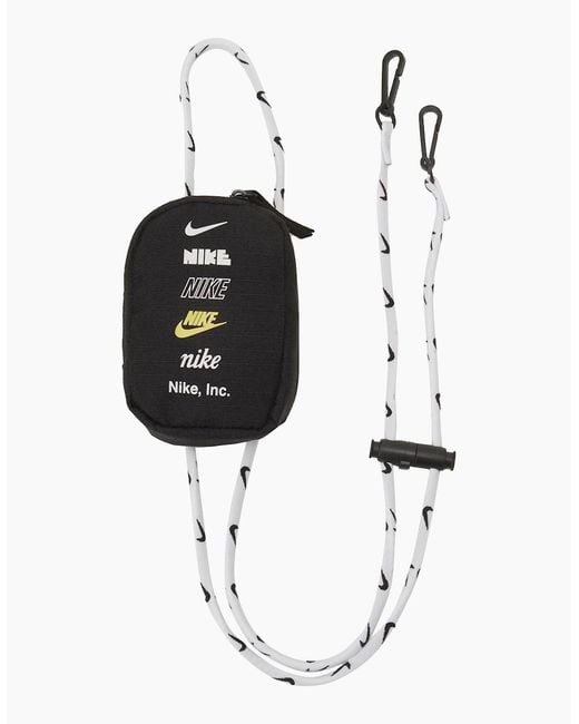 Nike Black Hbr Logo Lanyard Pouch