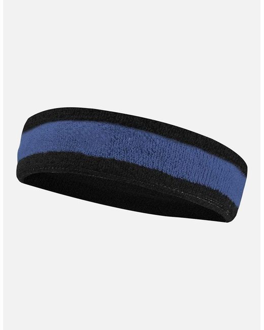 Nike Blue Swoosh Stretch Headband