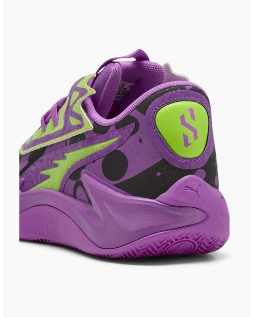 PUMA Purple Scoot Zeros Ii Lab Basketball Trainers for men