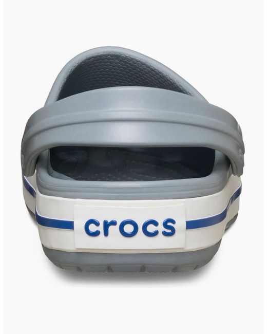 CROCSTM Blue Crocband Rubber Concrete Clogs for men