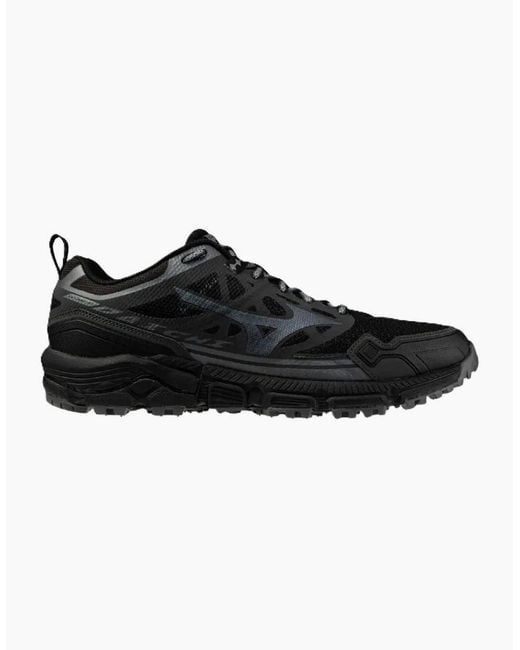 Mizuno Black Daichi Ls/Metallic/Iron Gate Trainers