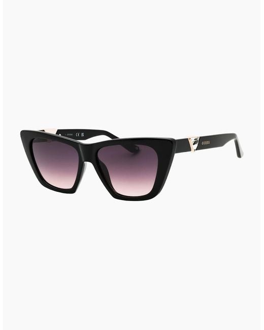 Guess Brown Shiny Sunglasses