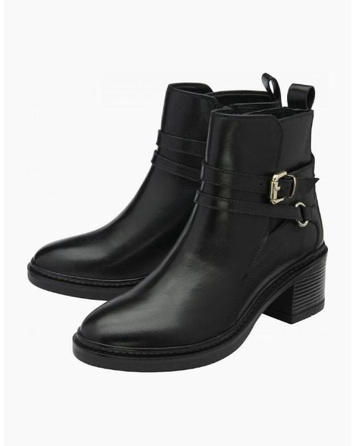 Lotus Black Dominika Boot Ankle