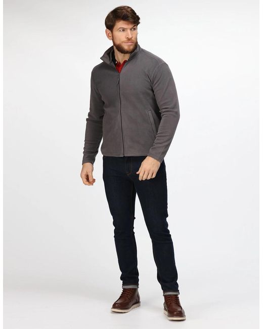 Regatta Gray Professional Microfleece Jacket for men