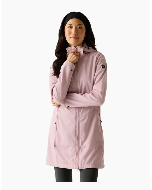 Regatta Purple Ladies Carisbrooke Softshell Waterproof Jacket