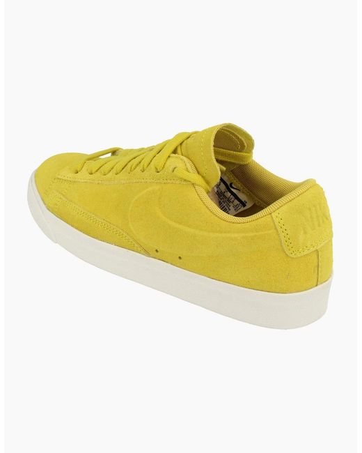 Nike Blazer Yellow Nike Blazer Low Sd Trainers Aa3962 300