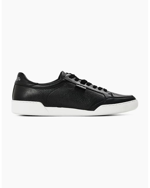 DIESEL Black Athos Canvas Low Top Sneakers for men