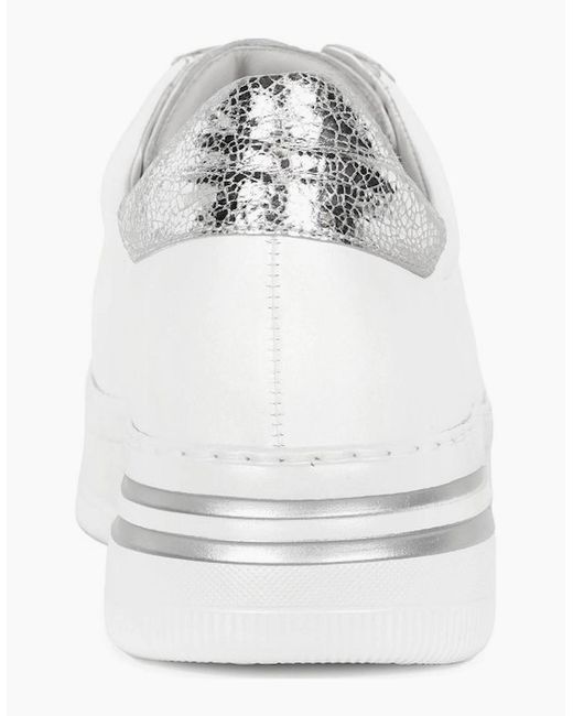 Gabor White Keystone Trainers