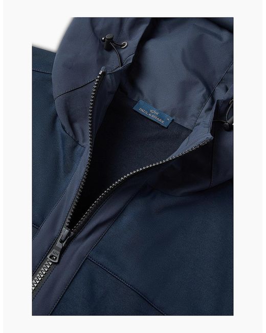Paul & Shark Blue Typhoon Re4X4 Supersoft Fleece Full-Zip Jacket