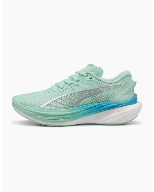 PUMA Green Nitro 3 Fade Road Running Shoes