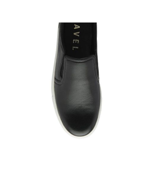Ravel Black Alix Slip On Trainers