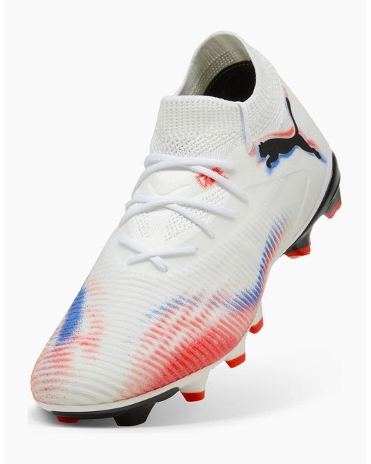 PUMA Red 8 Match Artificial Ground Football Boots