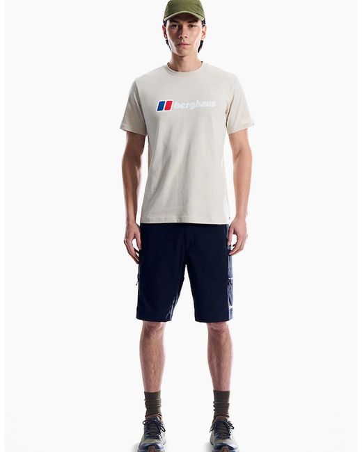 Berghaus Blue Class Xl-Logo T-Shirt for men