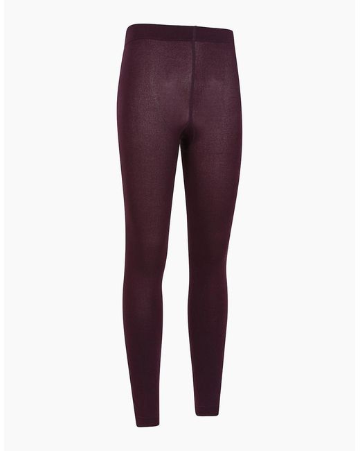 Mountain Warehouse Purple Ladies Brushed Isotherm Leggings