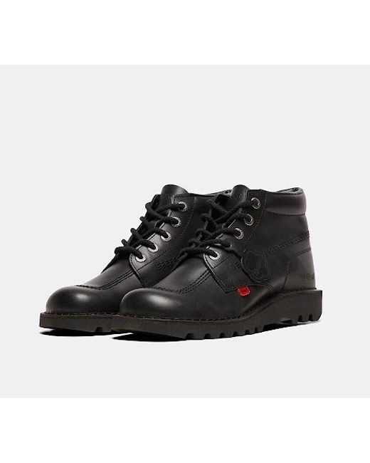 Kickers Black Kick Hi Classic for men