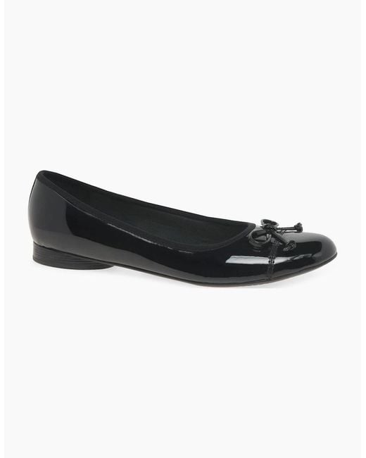 Clarks Black Loreleigh Rae Ballet Pumps