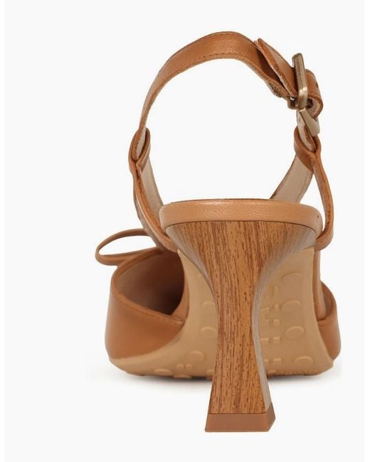 Hispanitas Brown Giorgia Open Court Shoes