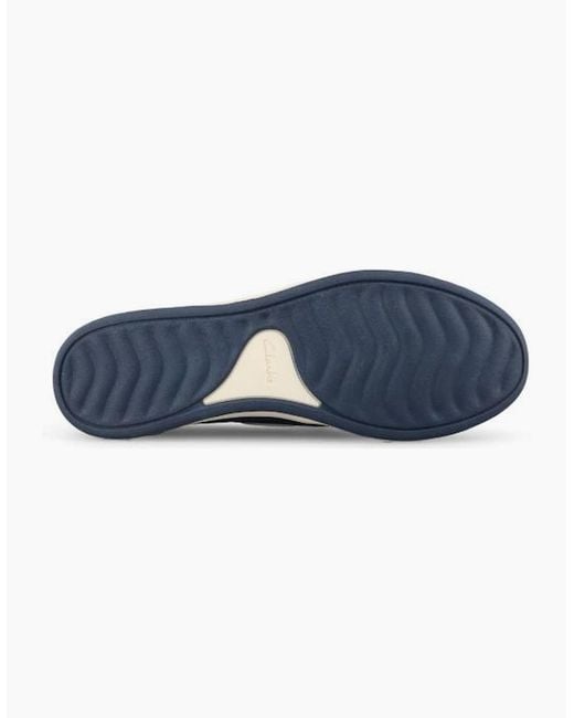 Clarks Blue Cloudsteppers Brinkley Edge