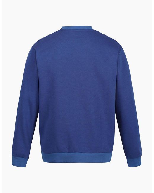 Regatta Blue Professional Crew Neck Sweatshirt for men