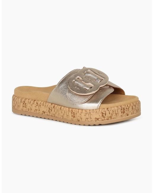 Gabor Brown Kirby Mule Sandals