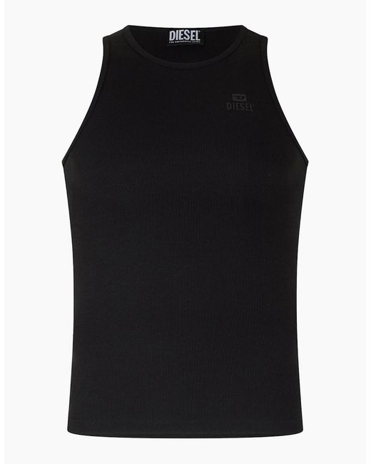 DIESEL Black T Liftynew Out Vest for men