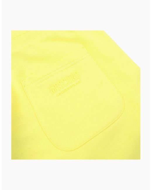 Moschino Yellow Underwear Logo Tape Shorts 0021 for men