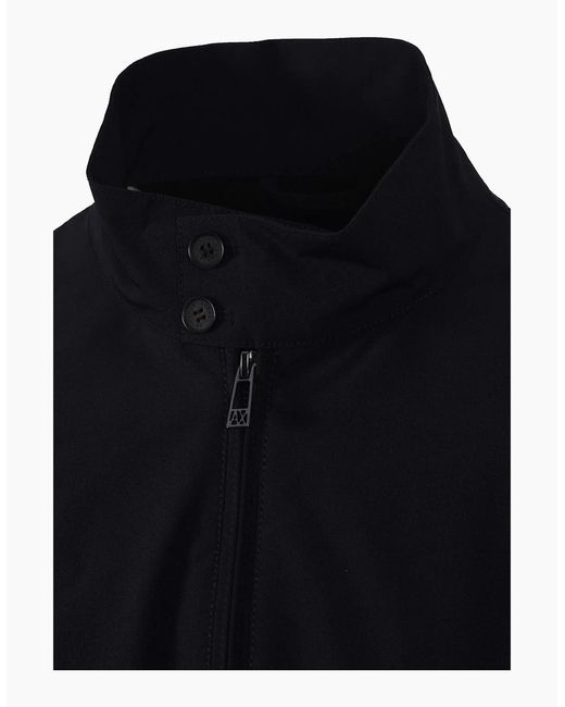 ARMANI EXCHANGE Blue Jacket Deep for men
