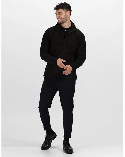 Regatta Black Professional Great Outdoors Sigma Symmetry Heavyweight Anti-Pill Fleece Zip Up Jacket (380 Gsm)