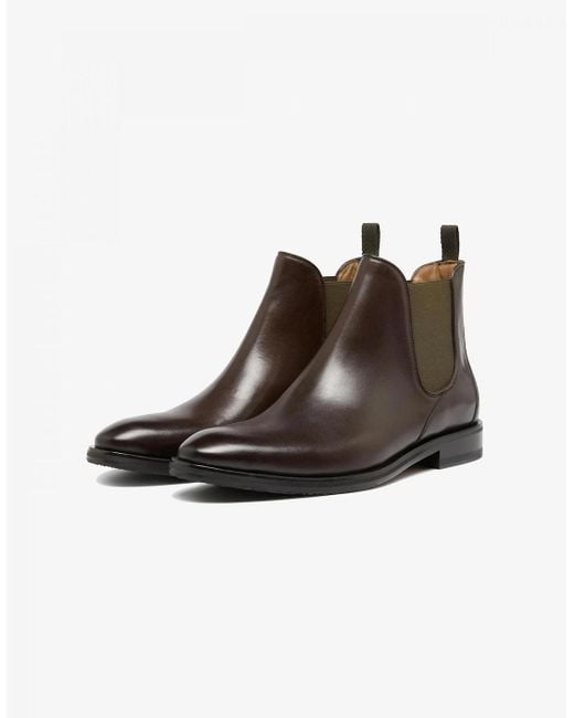Oliver Sweeney Brown Andante Leather Chelsea Boots for men