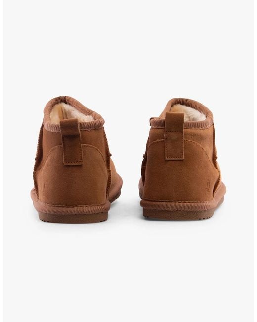 Hush Puppies Brown Ashanti Slippers Tan