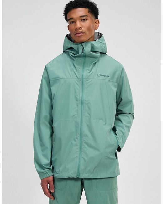 Berghaus Green Deluge 3.0 Waterproof Jacket