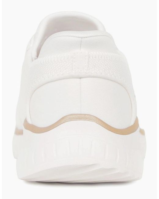 Skechers White Bobs Squad Chaos Slip