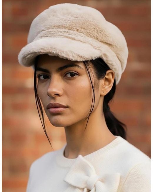 Nooki Design Brown Apollo Faux Fur Cap