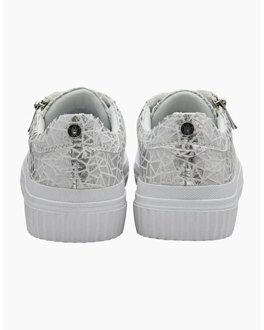 Lotus White Alexa Trainers
