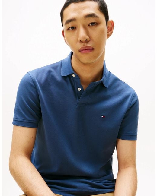 Tommy Hilfiger Blue 1985 Regular Fit Polo for men