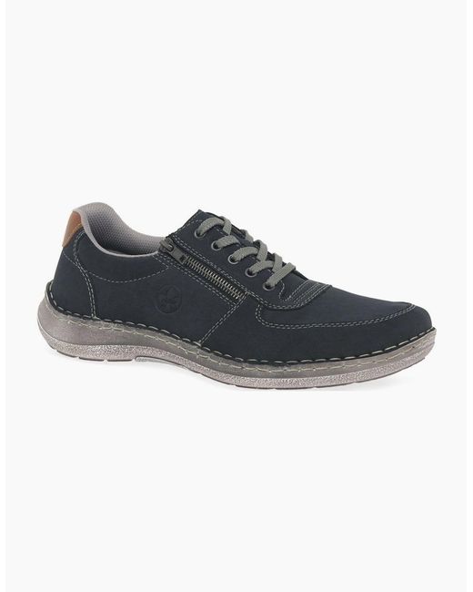 Rieker Blue Dipton Casual Lightweight Trainers for men