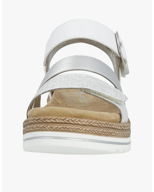 Remonte White Jocelyn2 Sandals